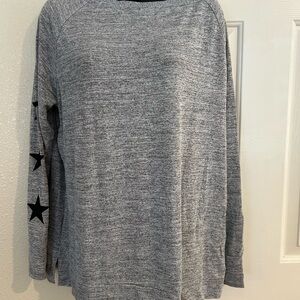 GAP Gray Boxy Long Sleeve Sweatshirt